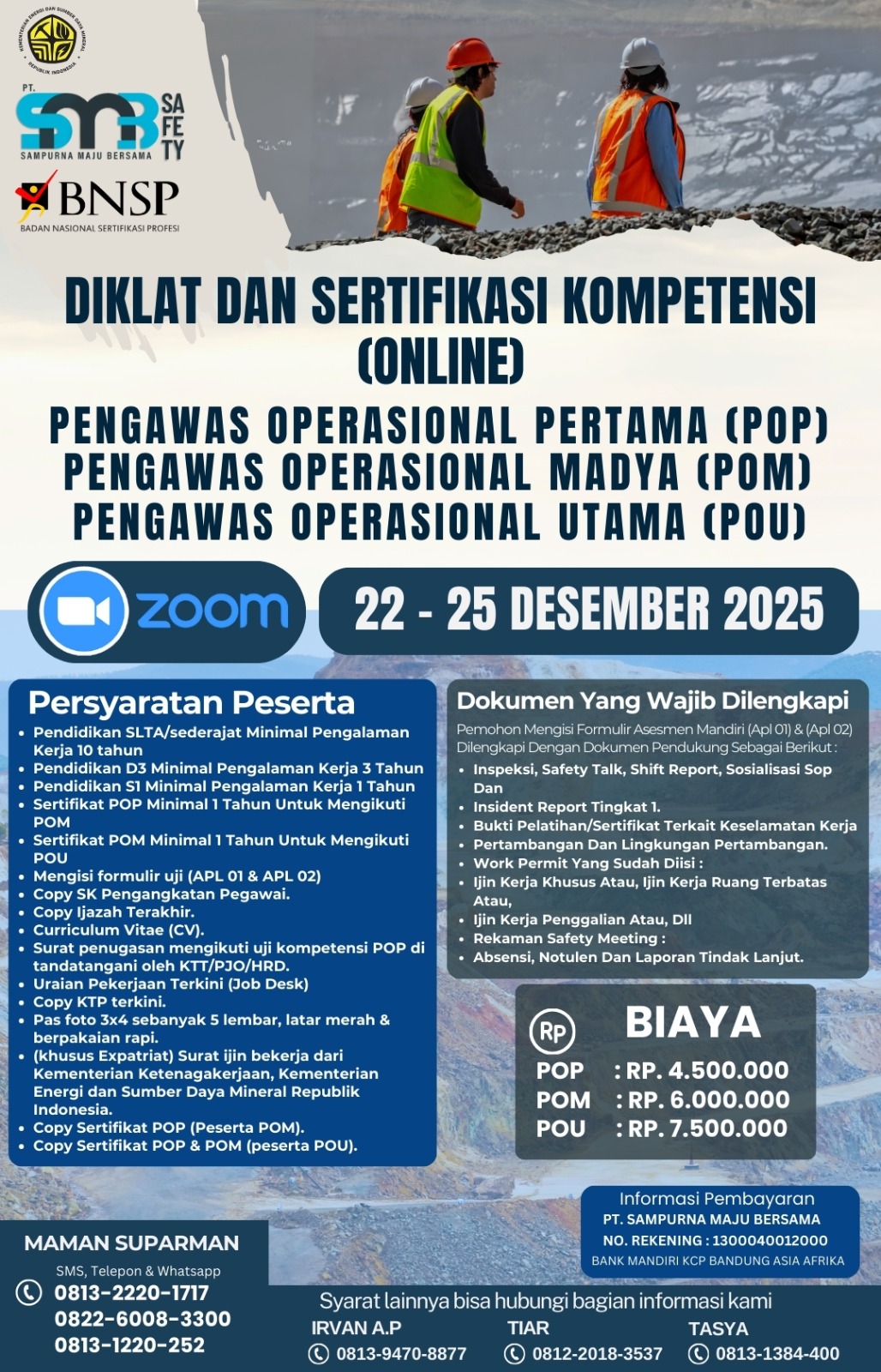 Diklat dan Sertifikasi Kompetensi