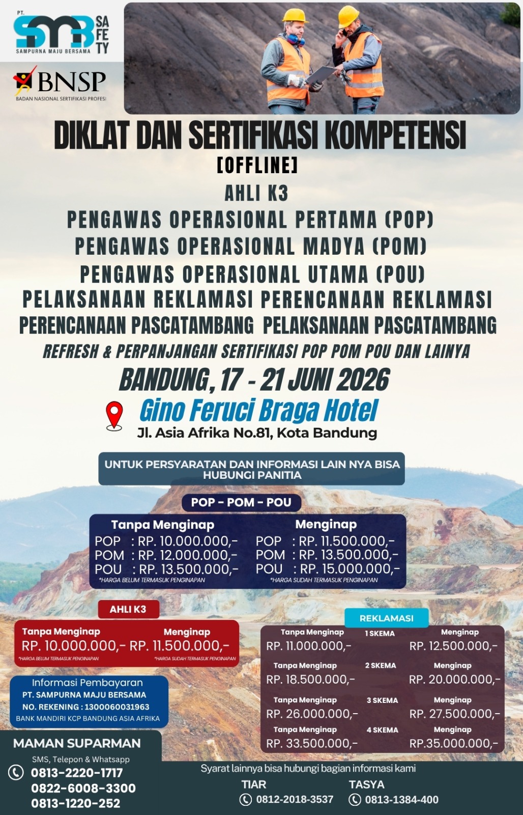 Diklat dan Sertifikasi